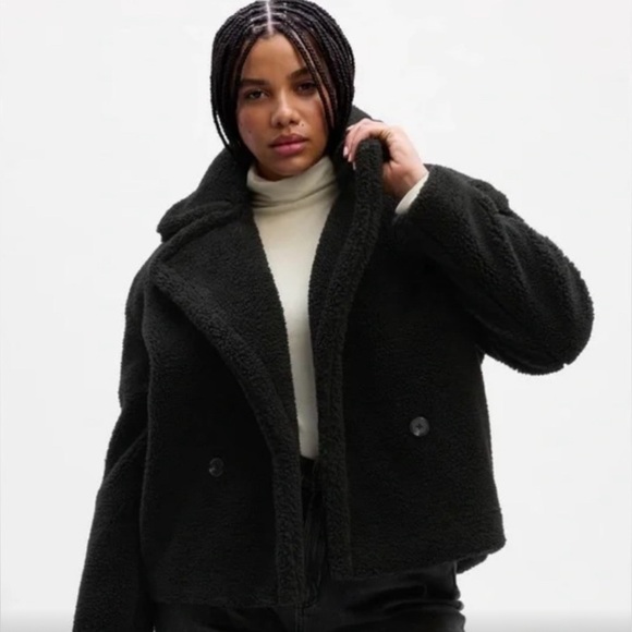 Almost Spring Teddy Fleece Short Jacket - Picture 2 of 7